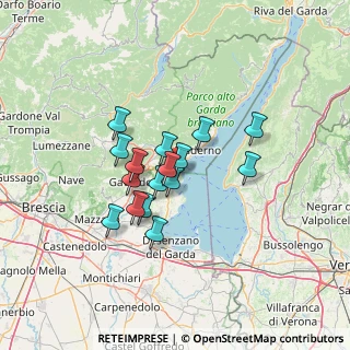 Mappa Via Trento, 25010 San Felice del Benaco BS, Italia (9.88625)