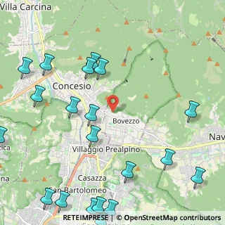 Mappa Via Cesare Battisti, 25073 Bovezzo BS, Italia (3.1015)