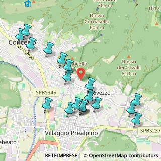 Mappa Via Cesare Battisti, 25073 Bovezzo BS, Italia (1.09)