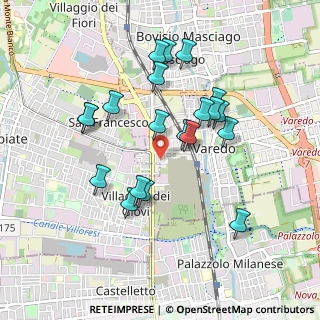 Mappa Via Camillo Benso Cavour, 20814 Varedo MB, Italia (0.862)