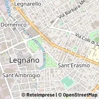 Mapa Legnano