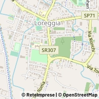 মানচিত্র Loreggia