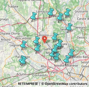 Mappa Ilaria Ruggieri, 21042 Caronno Pertusella VA, Italia (7.61111)