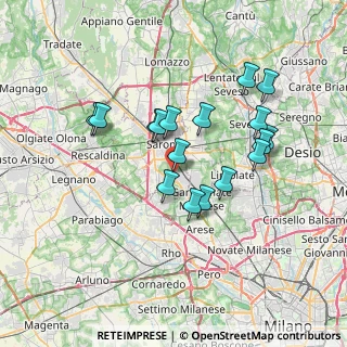 Mappa Ilaria Ruggieri, 21042 Caronno Pertusella VA, Italia (6.22176)