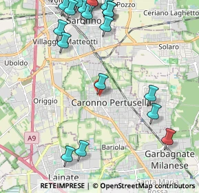 Mappa Ilaria Ruggieri, 21042 Caronno Pertusella VA, Italia (2.7545)