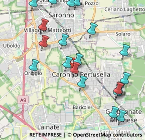 Mappa Ilaria Ruggieri, 21042 Caronno Pertusella VA, Italia (2.3465)