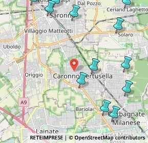 Mappa Ilaria Ruggieri, 21042 Caronno Pertusella VA, Italia (2.83833)