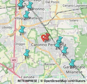 Mappa Ilaria Ruggieri, 21042 Caronno Pertusella VA, Italia (2.31909)