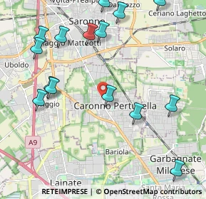 Mappa Ilaria Ruggieri, 21042 Caronno Pertusella VA, Italia (2.52733)
