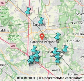 Mappa Ilaria Ruggieri, 21042 Caronno Pertusella VA, Italia (4.25143)