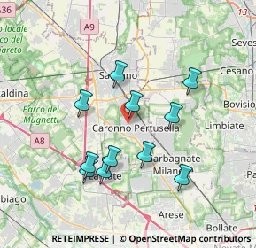 Mappa Ilaria Ruggieri, 21042 Caronno Pertusella VA, Italia (3.28727)
