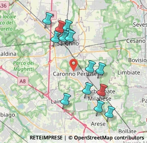 Mappa Ilaria Ruggieri, 21042 Caronno Pertusella VA, Italia (3.74143)