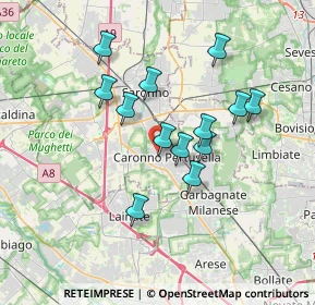 Mappa Ilaria Ruggieri, 21042 Caronno Pertusella VA, Italia (3.00923)