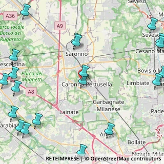 Mappa Ilaria Ruggieri, 21042 Caronno Pertusella VA, Italia (6.8265)