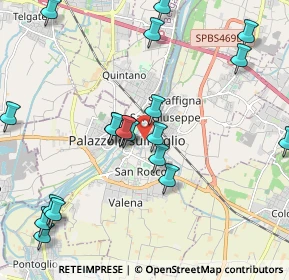 Mappa Via Giuseppe Parini, 25036 Palazzolo sull'Oglio BS, Italia (2.283)