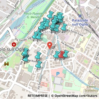 Mappa Via Giuseppe Parini, 25036 Palazzolo sull'Oglio BS, Italia (0.24483)