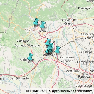 Mappa Piazzetta della Peschiera, 36030 Cresole VI, Italia (9.21182)
