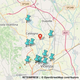 Mappa Piazzetta della Peschiera, 36030 Cresole VI, Italia (4.36909)