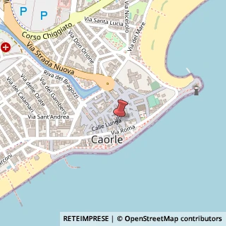 Mappa Calle Lunga, 42, 30021 Caorle, Venezia (Veneto)