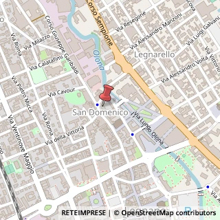 Mappa Corso Giuseppe Garibaldi, 112, 20025 Legnano, Milano (Lombardia)
