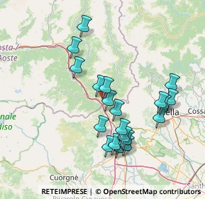 Mappa Valle d'Aosta, 11026 Pont-Saint-Martin AO, Italia (14.1)