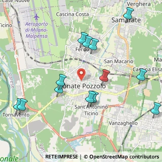 Mappa Via Giacomo Leopardi, 21015 Lonate Pozzolo VA, Italia (2.34077)
