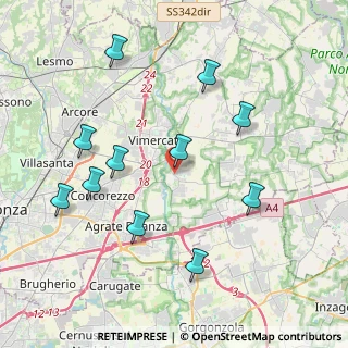 Mappa Viale Martiri della Libertà, 20875 Burago di Molgora MB, Italia (4.2)