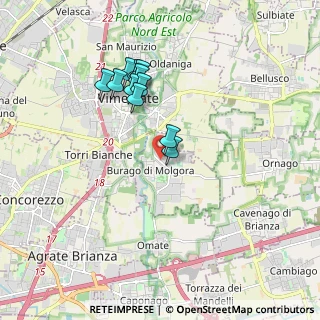 Mappa Viale Martiri della Libertà, 20875 Burago di Molgora MB, Italia (1.57091)