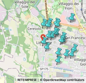 Mappa Via Giuseppe Mazzini, 20812 Limbiate MB, Italia (0.8085)
