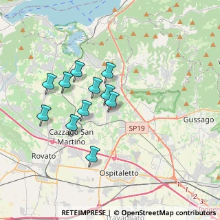 Mappa Piazza Europa, 25050 Passirano BS, Italia (3.06273)