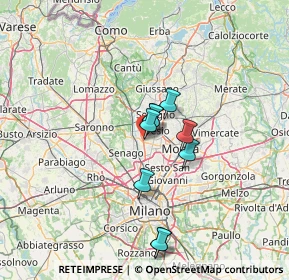 Mappa Via Verona, 20814 Varedo MB, Italia (15.11818)