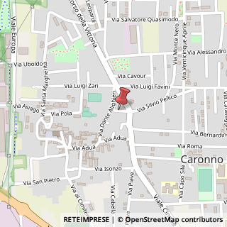Mappa Via Battisti Cesare, 21042 Caronno Pertusella, Varese (Lombardia)