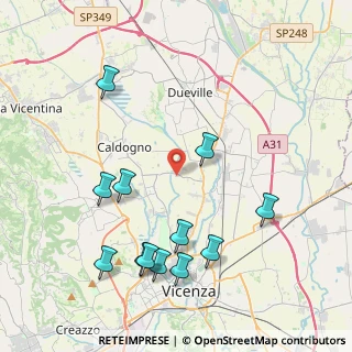 Mappa Via Fornaci, 36030 Cresole VI, Italia (4.54917)