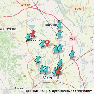 Mappa Via Fornaci, 36030 Cresole VI, Italia (3.90867)
