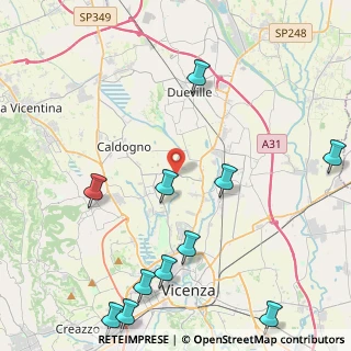 Mappa Via Fornaci, 36030 Cresole VI, Italia (5.91917)