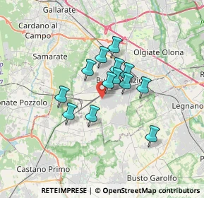 Mappa Via Monfalcone, 21052 Busto Arsizio VA, Italia (2.38231)