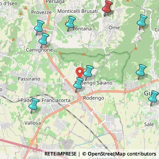 Mappa Via Salvo D'Acquisto, 25050 Rodengo-Saiano BS, Italia (2.87091)