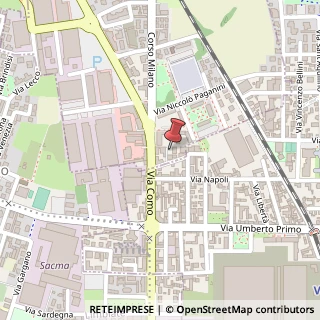 Mappa Via Giacomo Leopardi, 5, 20813 Bovisio-Masciago, Monza e Brianza (Lombardia)