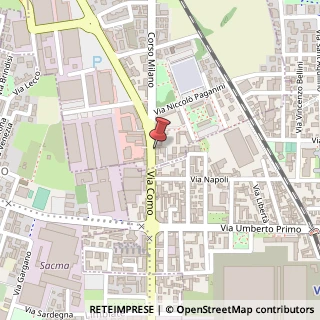 Mappa Corso Milano, 147, 20813 Bovisio-Masciago, Monza e Brianza (Lombardia)