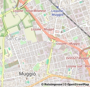 Mappa Via Tommaso Edison, 20835 Muggiò MB, Italia (0.517)