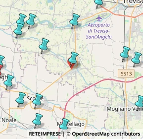 Mappa Via Noalese, 31059 Zero Branco TV, Italia (6.6795)