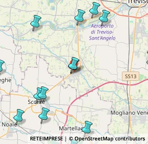 Mappa Via Noalese, 31059 Zero Branco TV, Italia (6.552)