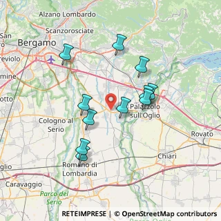 Mappa Cascina Portico, 24050 Mornico Al Serio BG, Italia (6.48455)
