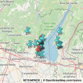 Mappa Via Preone, 25010 San Felice del Benaco BS, Italia (9.662)