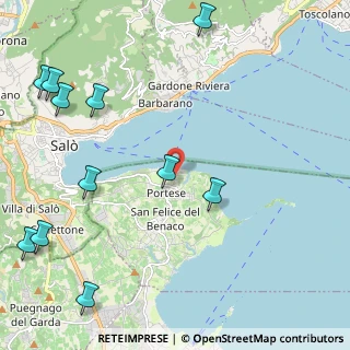 Mappa Via Preone, 25010 San Felice del Benaco BS, Italia (2.98818)