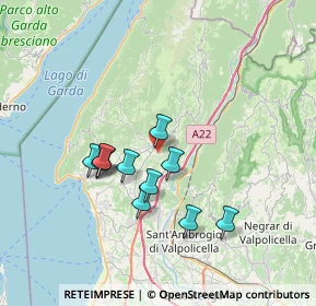 Mappa Località Paiarole, 37013 Caprino Veronese VR, Italia (6.02455)