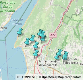Mappa Località Paiarole, 37013 Caprino Veronese VR, Italia (6.37)