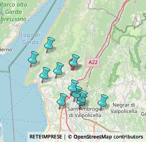 Mappa Località Paiarole, 37013 Caprino Veronese VR, Italia (6.68)