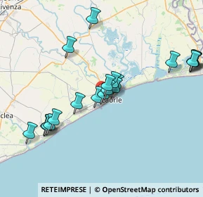 Mappa SP 54 San Donà di Piave Caorle, 30021 Caorle VE, Italia (7.646)