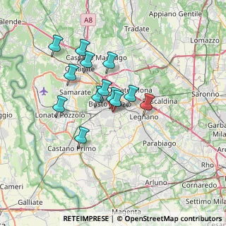 Mappa Via Breno, 21052 Busto Arsizio VA, Italia (5.57308)